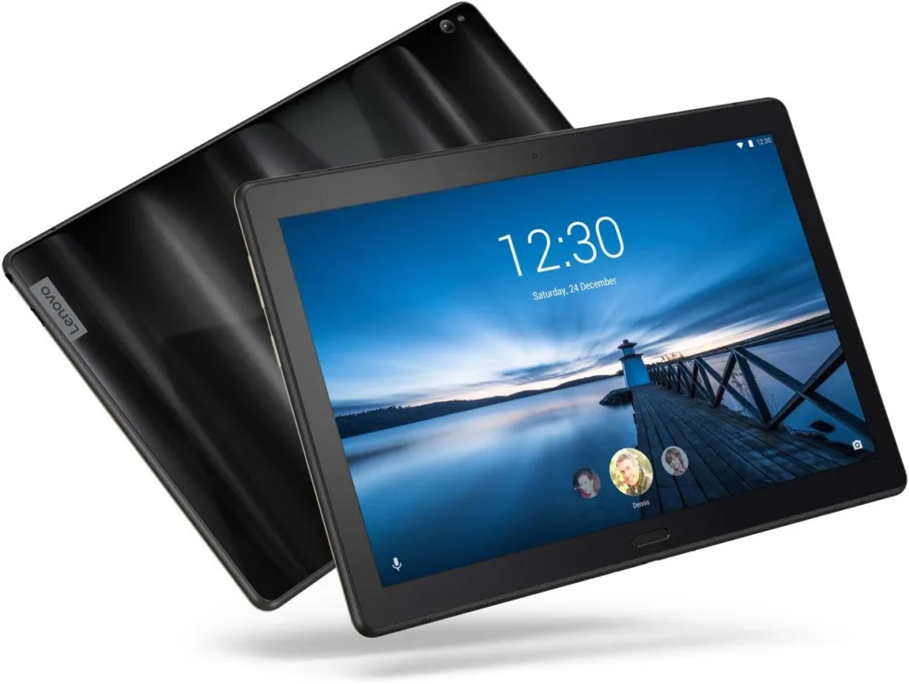 Lenovo Smart Tab P10 10.1” Android Tablet, Alexa-Enabled Smart Device with Fingerprint Sensor and Smart Dock Featuring 4 Dolby Atmos Speakers - 64GB Storage with Alexa Enabled Charging Dock Included