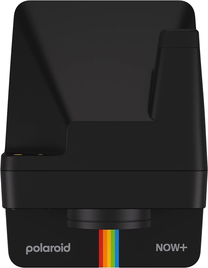Polaroid Now+ 2nd Generation I-Type Instant Film Bluetooth Connected App Controlled Camera - Black (9076)